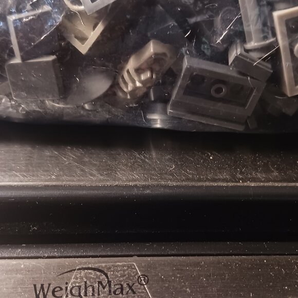 Lego - Bulk - Mixed Bluish Grey Pieces - Classic Bluish Grey mixed too 8.8oz - Picture 4 of 8